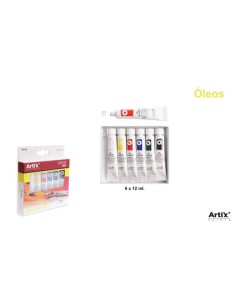 Artix - Pintura oleo 6 tubos
