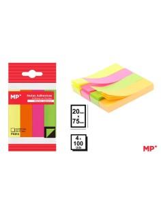 Notas adhesivas 20x75mm 4x100h