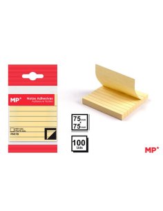 Notas adhesivas 75x75mm 100h