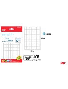 ETIQUETAS BLANCAS D 10x16mm...