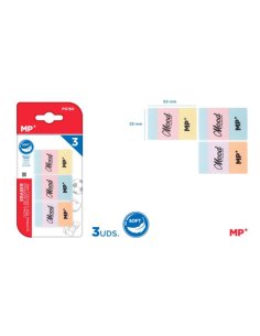 Goma de borrar pastel...