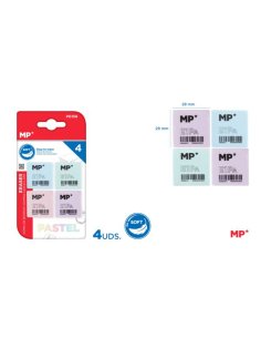 Goma de borrar pastel...