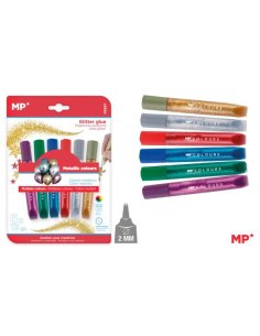 Pegamento con purpurina oscuro