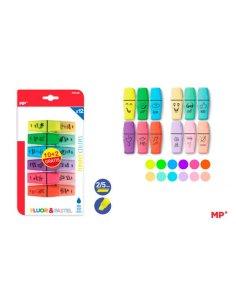 Marcador pastel mini 6 uds