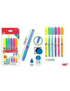 Marcador fluorescente 6 uds...