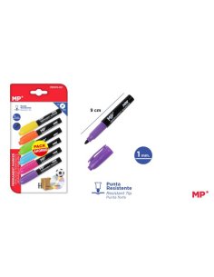 Marcador permanente mini 6u...