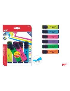 Marcador fluorescente 6 uds...
