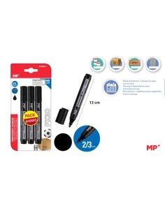 Marcador permanente negro...