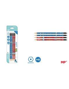 Lapices con goma decorados...