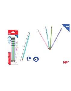 Lapices alta calidad con goma