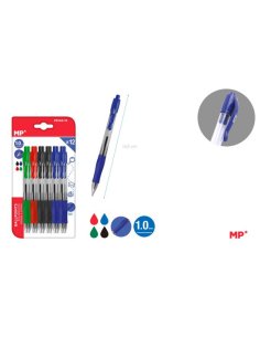 Boligrafos punta 1.0mm 12uds