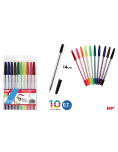 Boligrafos de 10 colores