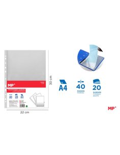 Fundas 20 uds 40micras...