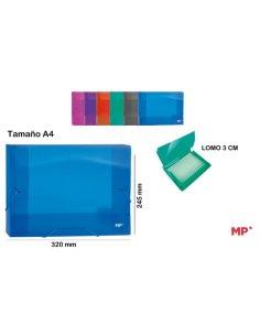 Carpeta lomo 3cm con goma...