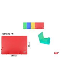 Carpeta con solapa y goma...