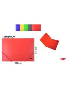 Carpeta con solapa y goma...