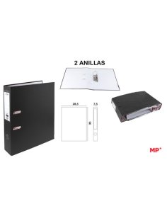 Archivador az color negro