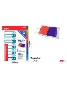 Separadores 10 colores a4