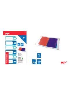 Separadores 6 colores a4