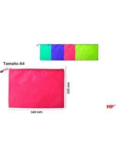 Carpeta cremallera tela...