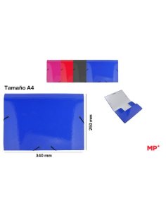 Carpeta c/solapas forrada...