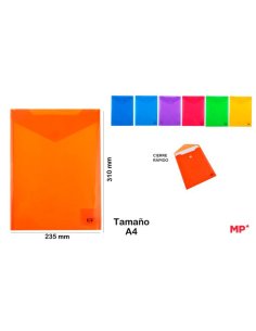 Carpeta sobre plástico...