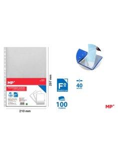 Fundas folio 100u cristal