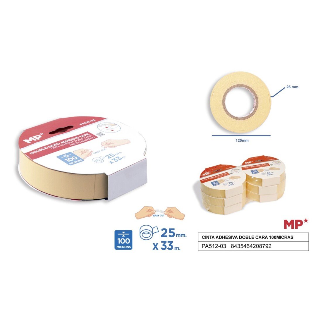Cinta Adhesiva De Cobre Conductiva - 25mm X 20m, Doble Cara, Para Blindaje EMI Y Manualidades