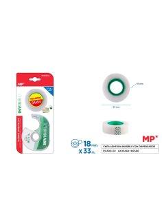 Cinta adhesiva invisible...