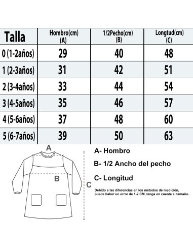 Bata Escolar Nombre Bordado...