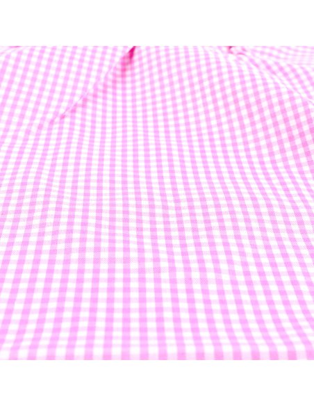 Bata Escolar Nombre Bordado Personalizable, Babi para Colegio Sin Botones, Elástica en Puño y Cuello 2 Bolsillos