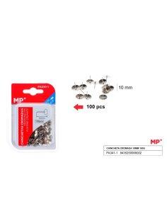 Chincheta cromada 10mm 100u