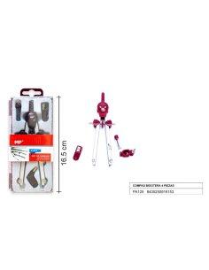 Compas bigotera 4 piezas