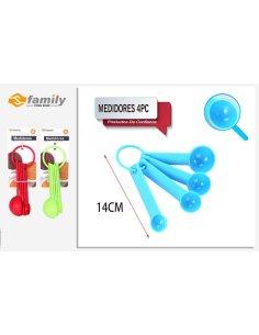 Medidores 4pc colores...