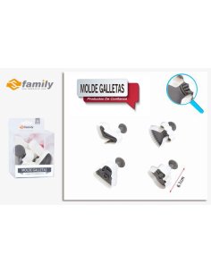 Molde galletas 6.1cm ABS