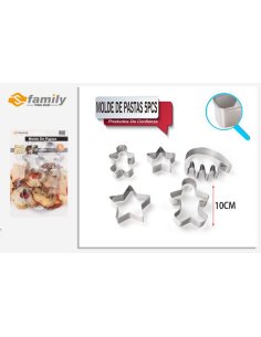 Molde galletas Acero...