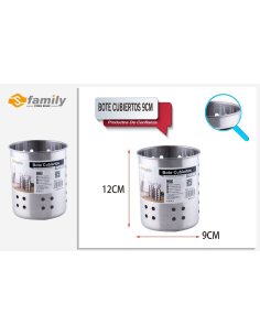 Bote cubiertos acero...