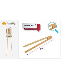 Pinza de bambú 30cm