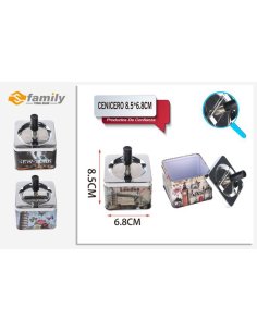 Cenicero de matal 8.5x6.8cm...