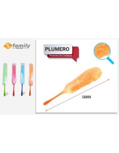 Plumero plástico 58cm...