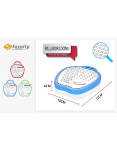 Rallador cocina 23x18x6cm...