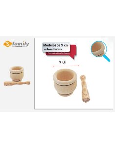 Morteros de 9cm retractilados