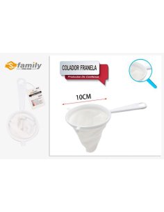 Colador franela tela