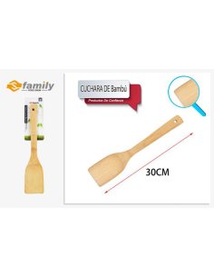 Paleta cocina bambú 30x6CM