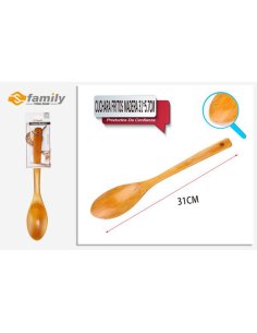 Cuchara fritos madera 31x5.7cm