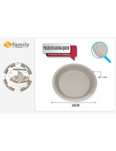 Molde de silicona quiche...