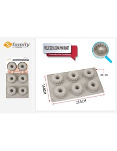 Molde de silicona mini...