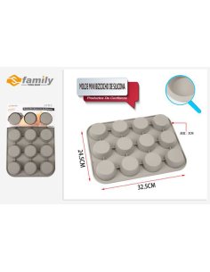 Molde mini bizcocho de...