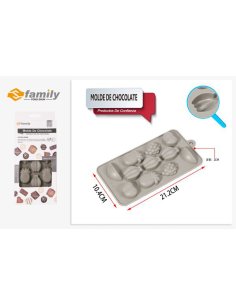Molde de chocolate silicona...