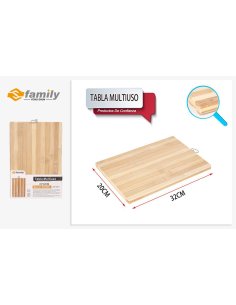 Tabla multiuso madera 22x32cm